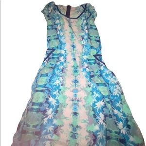 Multiple color flowy dress